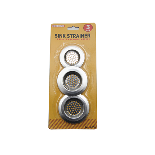 3pc Sink Strainers